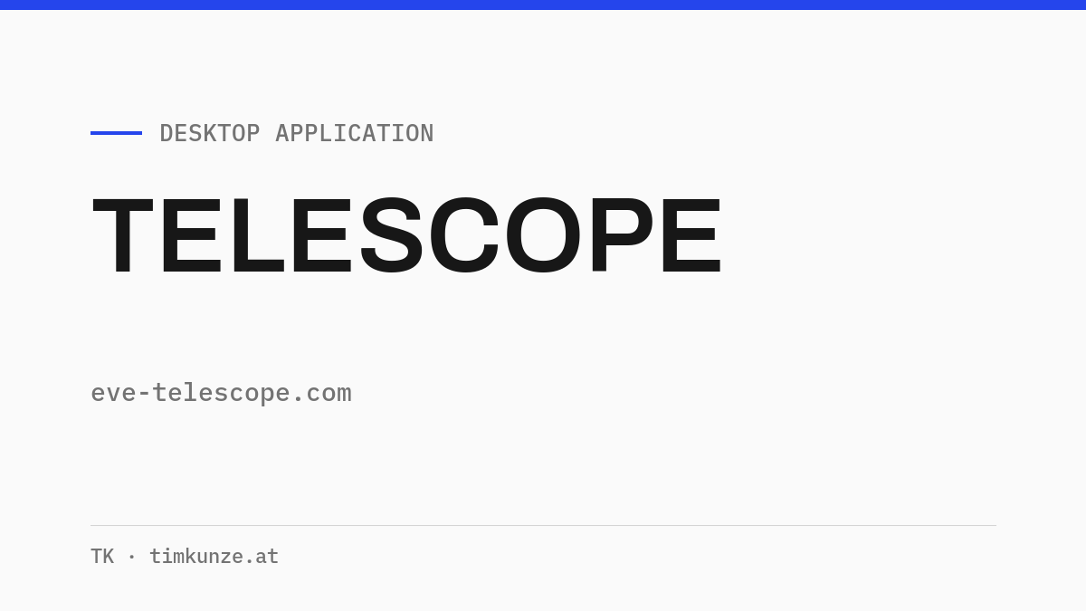 Telescope